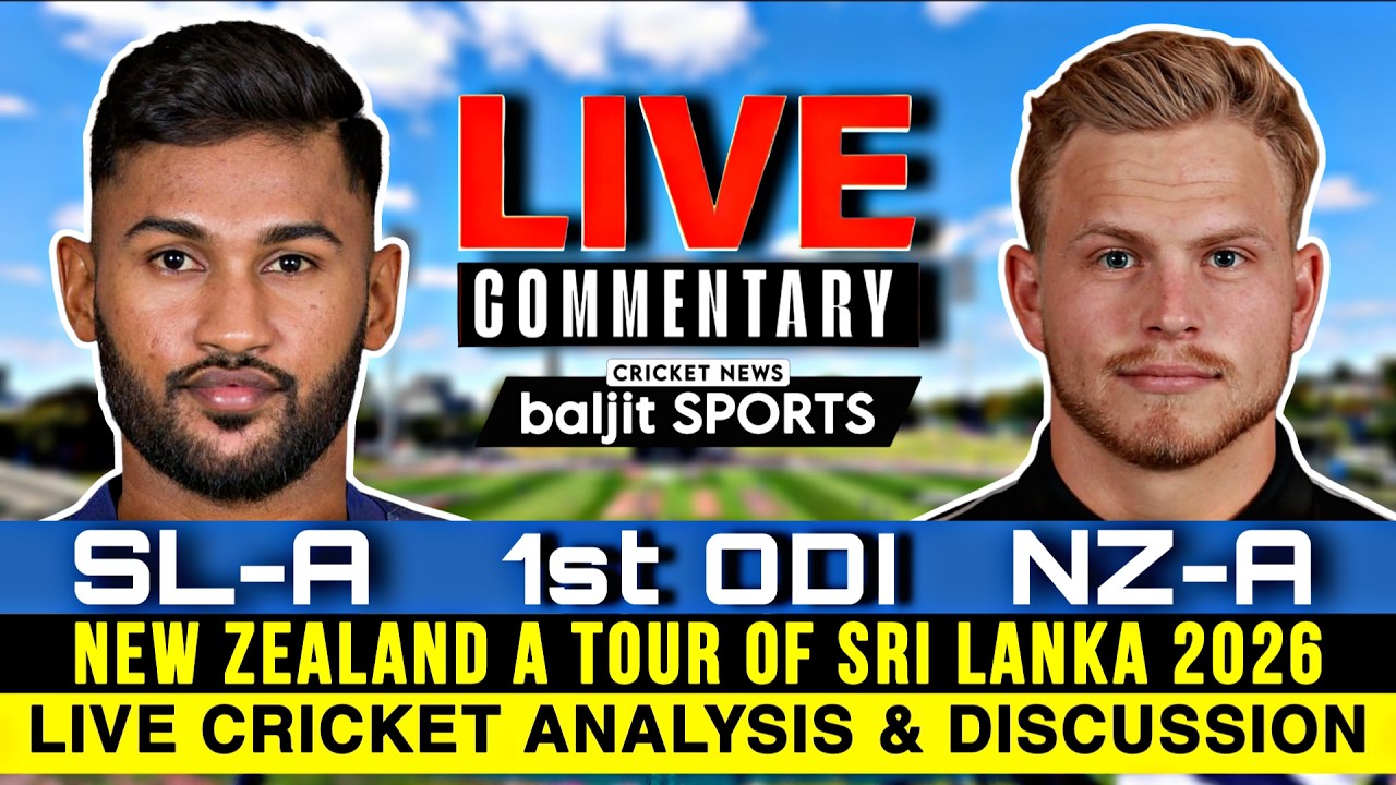 ???? 1st Odi | Sri Lanka A vs New Zealan…