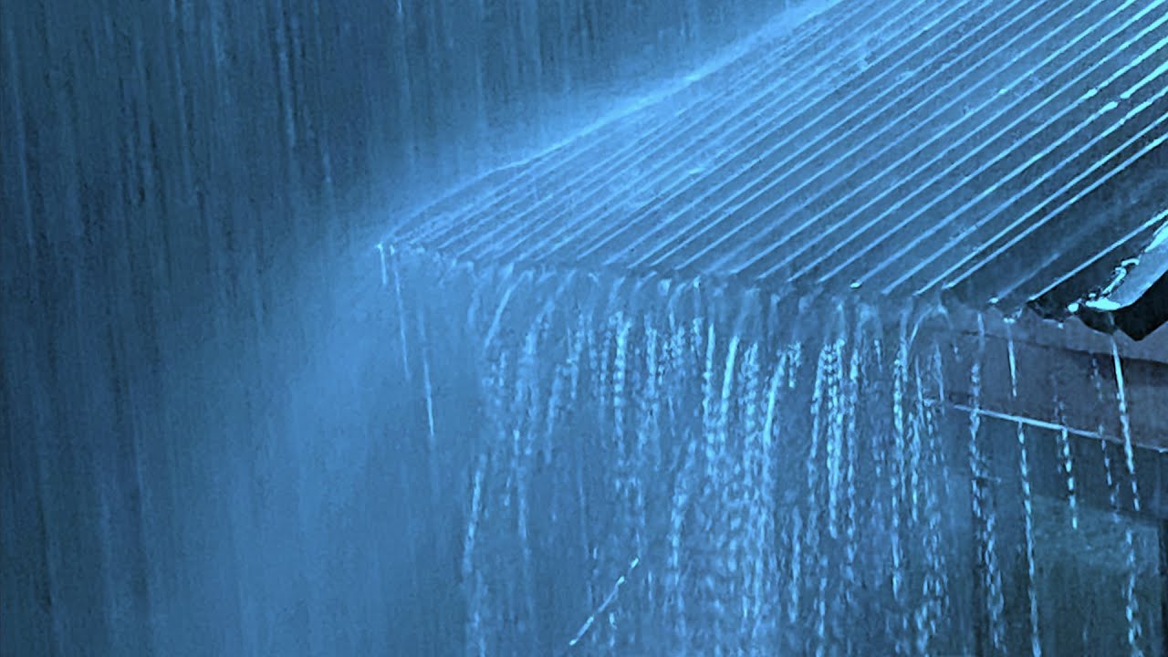 ???? Heavy Rain on a Tin Roof for Sleepi…